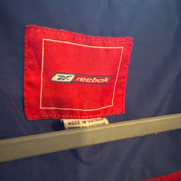 Reebok NFL Men's giants blue lightly down filled jacket rain resistant size 2XL - Picture 4 of 8